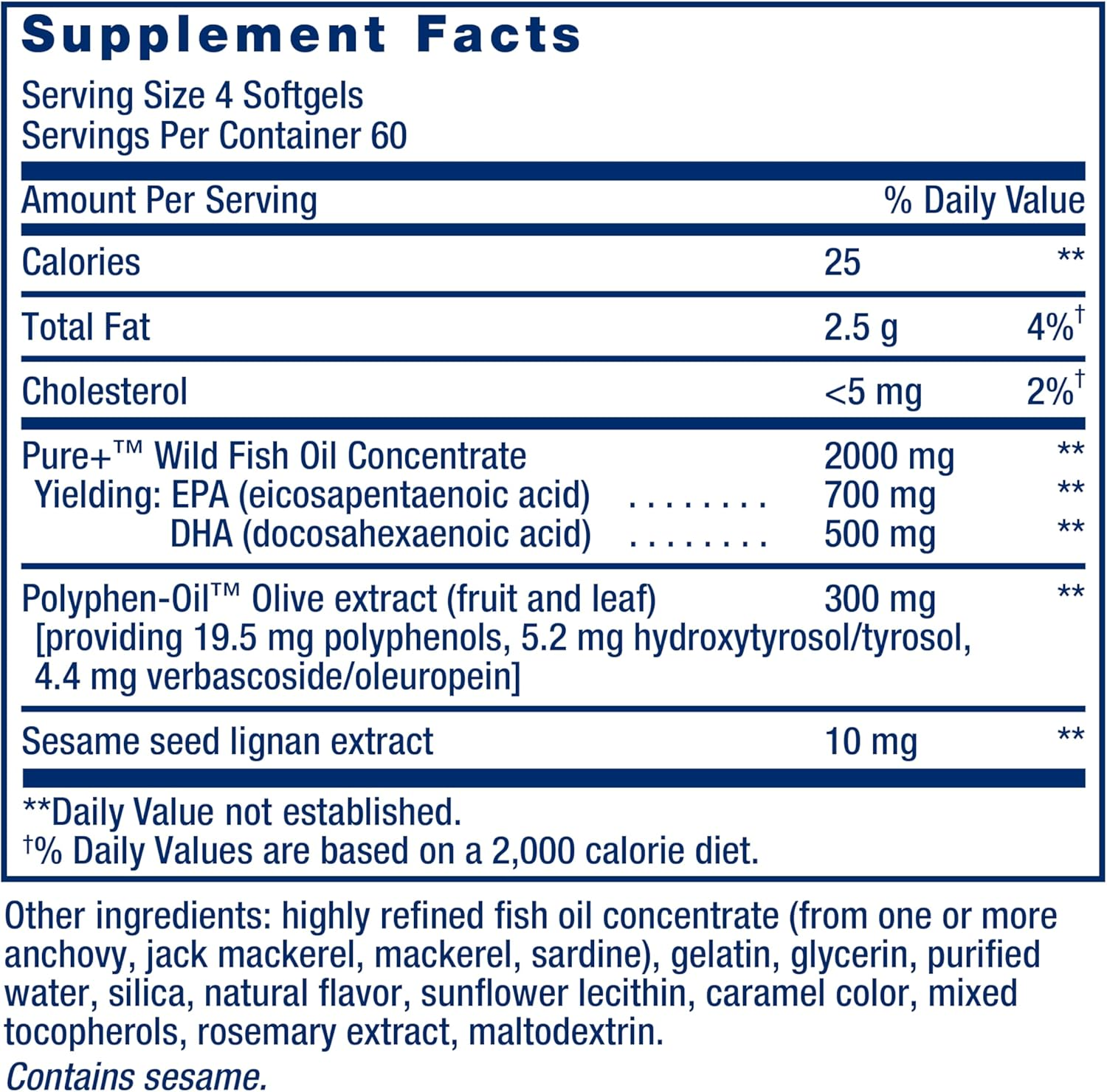 Life Extension Super Omega-3, 240 Softgels
