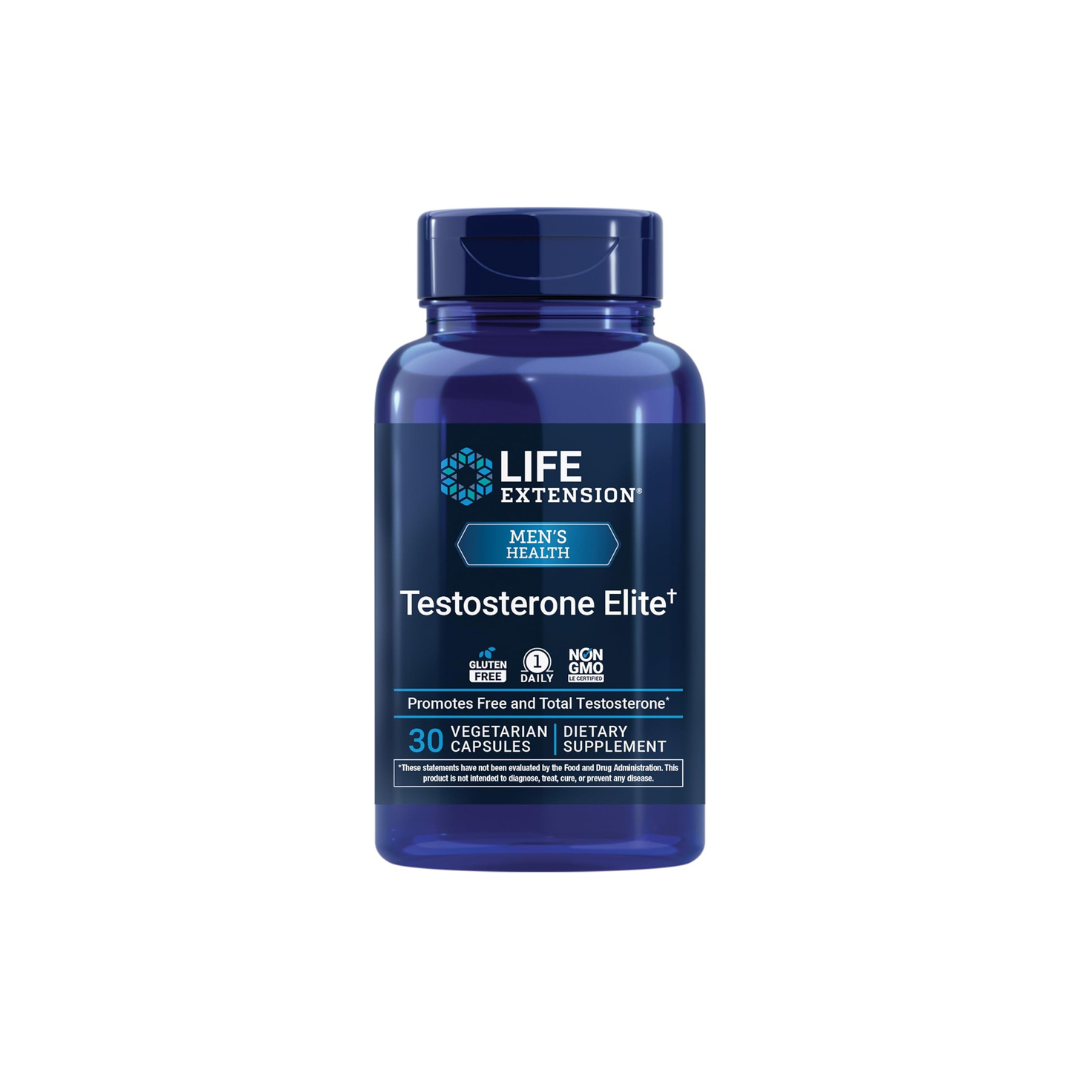 Life Extension Testosterone Elite 30 Vegetarian Capsules