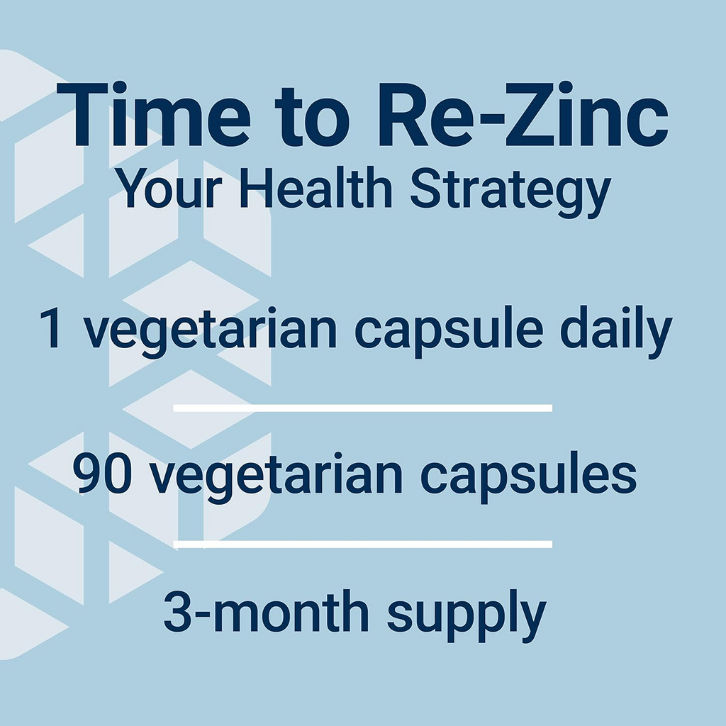 Life Extension Zinc Caps High Potency 50 mg, 90 Vegetarian Capsules