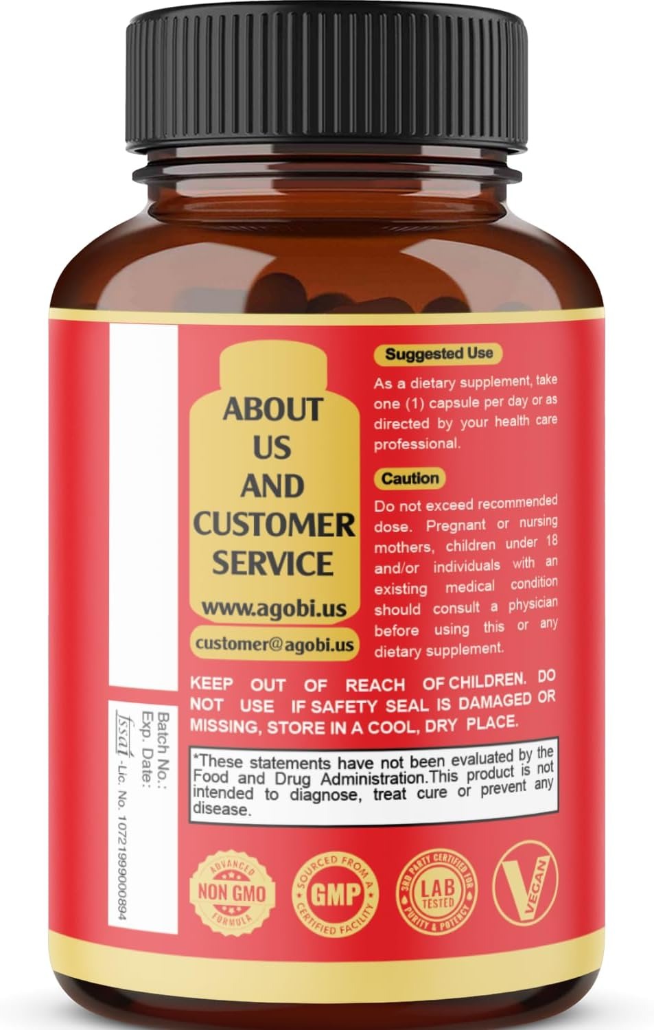 Agobi Maca Root Capsules _ 90 Count