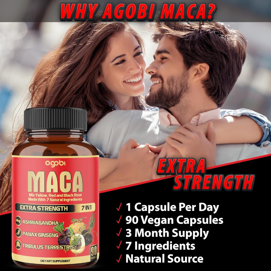 Agobi Maca Root Capsules _ 90 Count