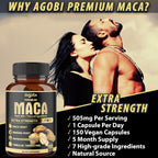 Agobi Maca Extra Strength Supplement 7 in 1 _ 120 Capsules
