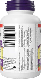 Webber Naturals Magnesium Bisglycinate 200 mg  _ 60 Count