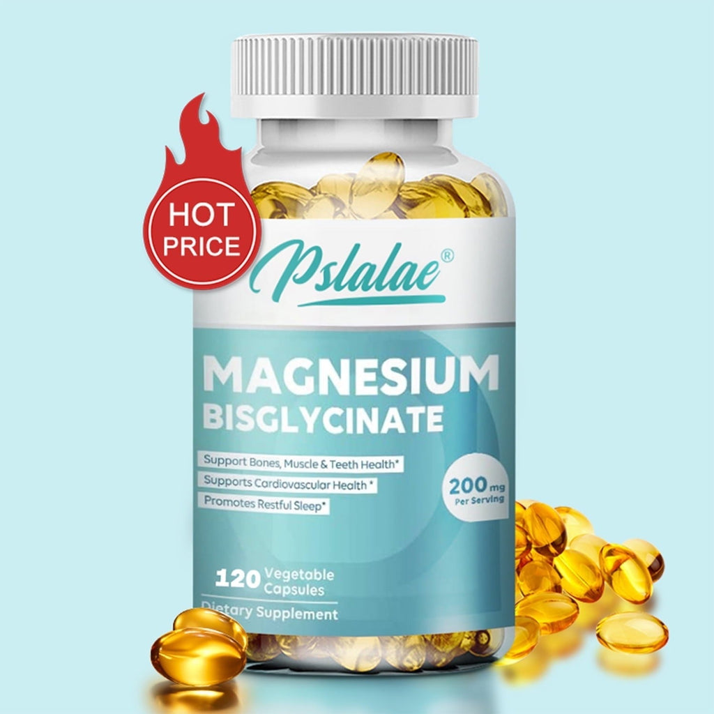 Pslalae Magnesium Bisglycinate 200mg _ 120 Capsules