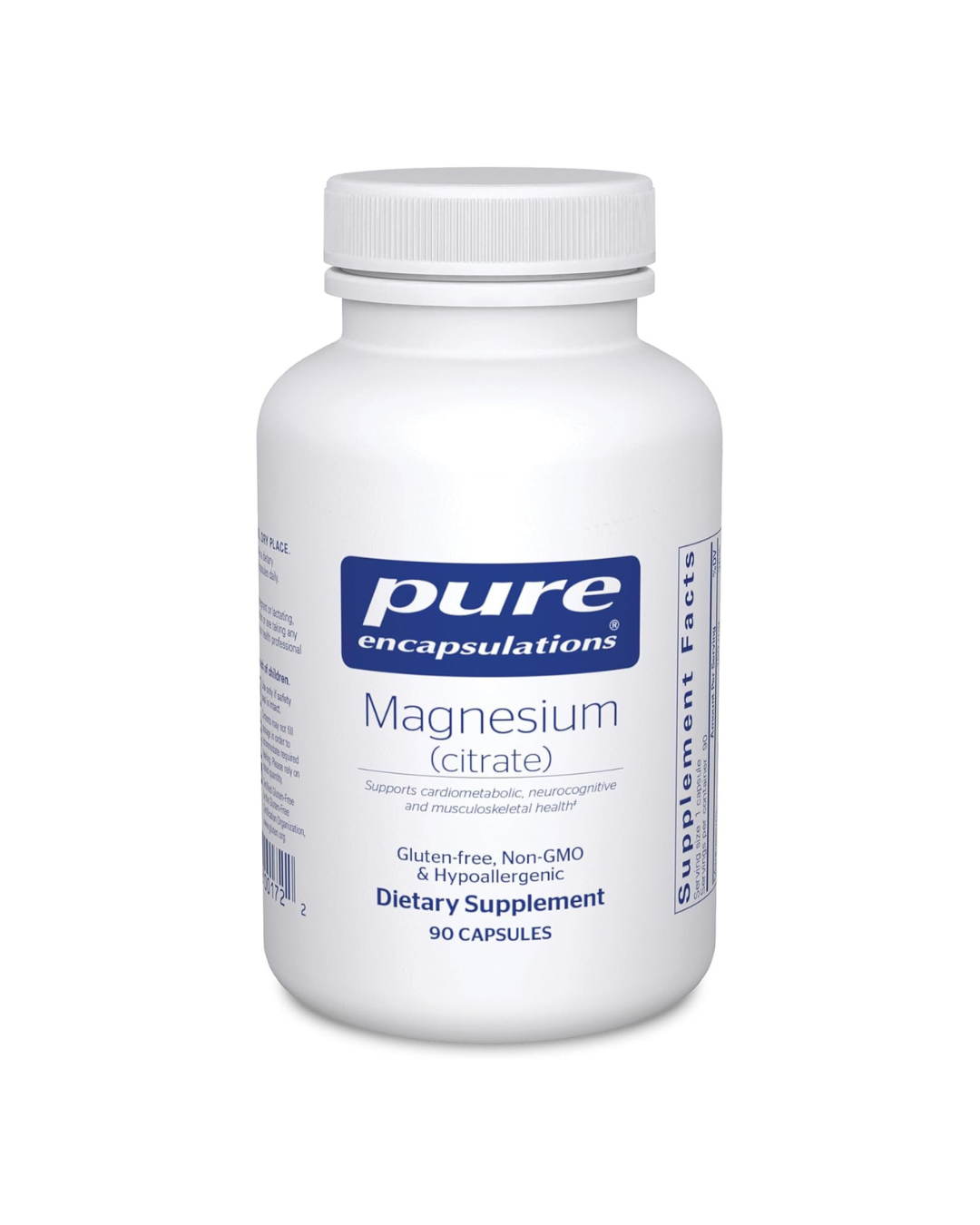 Pure Encapsulations Magnesium Citrate 180 Capsules