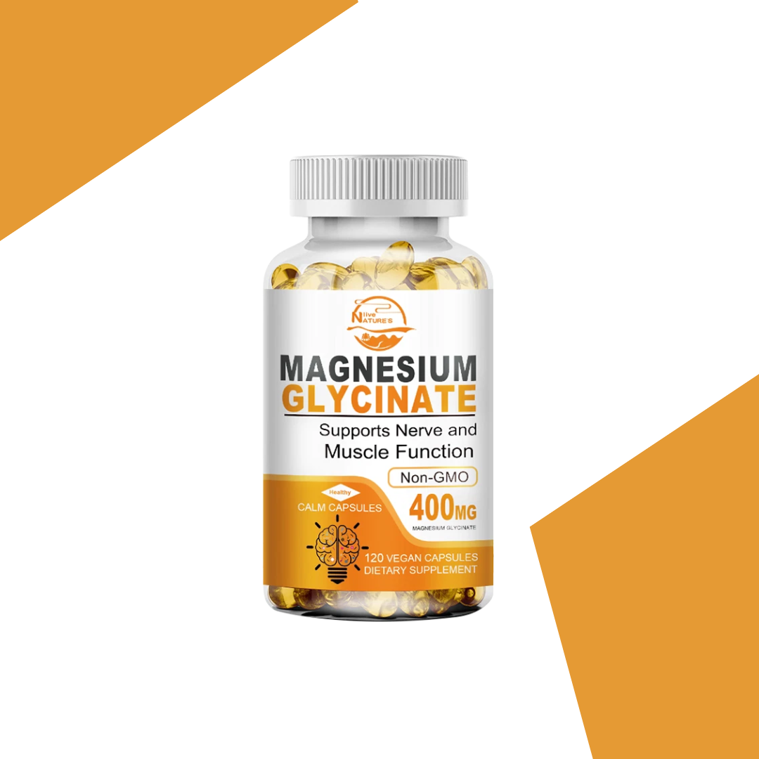 Nature's Live Magnesium Glycinate 400mg _ 120 Capsules
