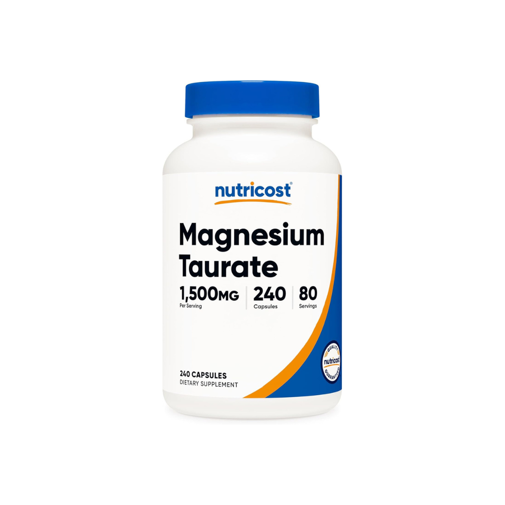 Nutricost Magnesium Taurate 1,500mg 240 Capsules