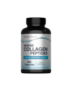 NeoCell Marine Collagen Peptides + Hyaluronic Acid, 120 Capsules