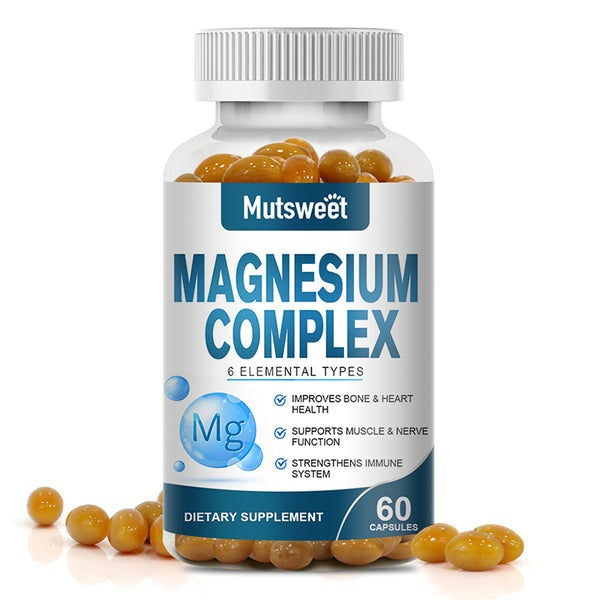 MUTSWEET Premium Magnesium Complex 500mg _ 120 Capsules