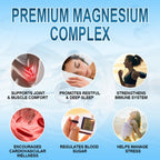 MUTSWEET Premium Magnesium Complex 500mg _ 120 Capsules