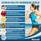 MUTSWEET Premium Magnesium Complex 500mg _ 120 Capsules