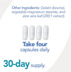 NATGEL Hydrolyzed Collagen Type I & III 3000mg - 120 Capsules