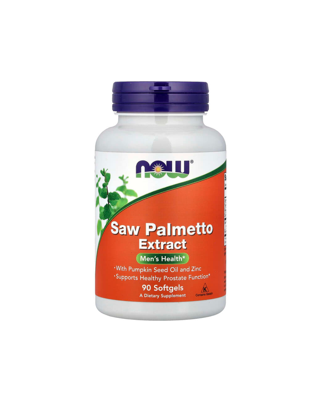 NOW Foods Saw Palmetto Extract, 90 Softgels