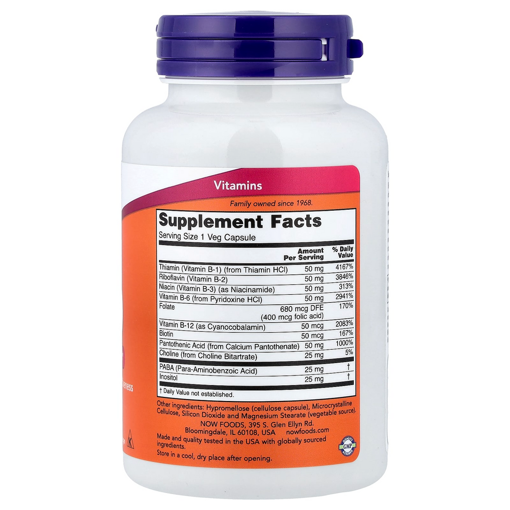 NOW Foods B-50 100 Veg Capsules
