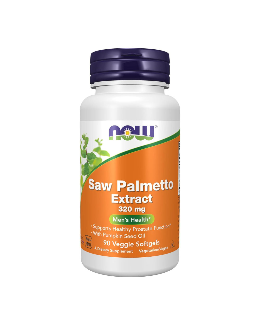 NOW Foods Saw Palmetto Extract 320 mg 90 Veggie Softgels