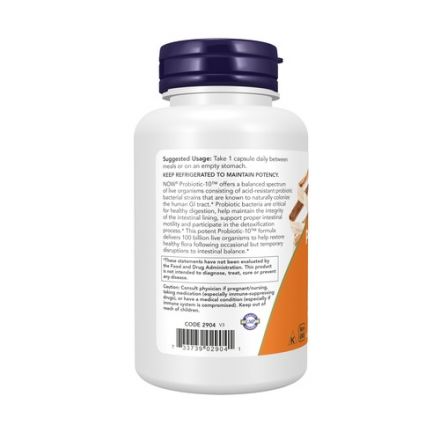 NOW Foods, Probiotic-10™100 Billion, 30 Veg Capsules