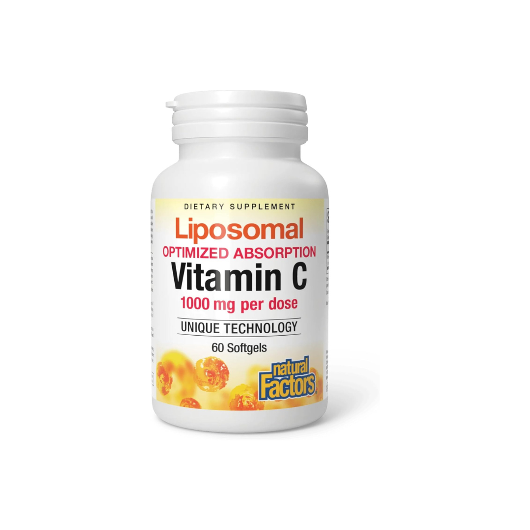 Natural Factors Liposomal Vitamin C 1000mg, 60 Softgels