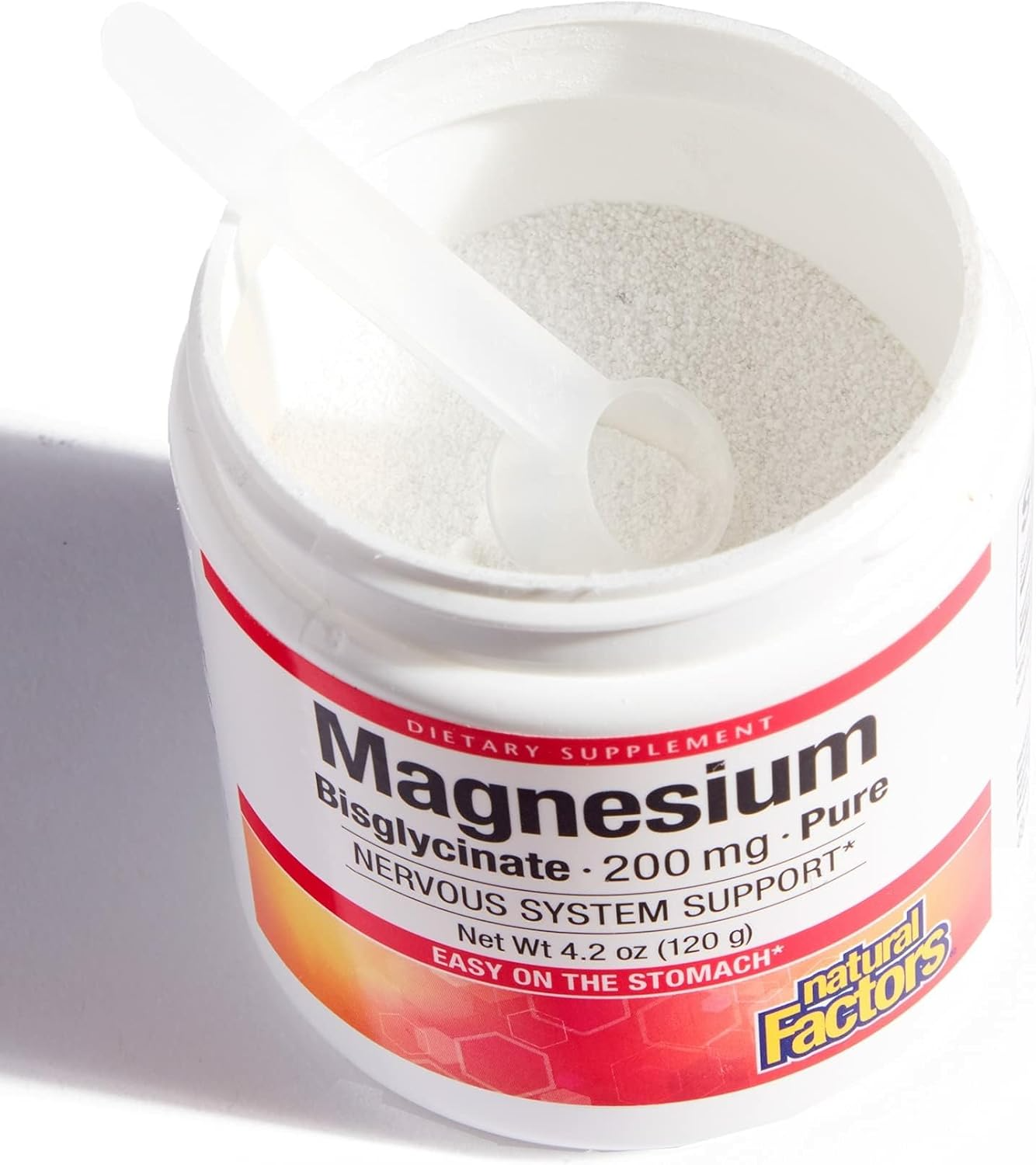 Natural Factors Magnesium Bisglycinate Powder - 5.1 oz (50 Servings)