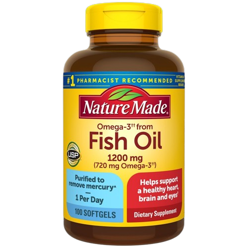 Nature Made Omega-3 Fish Oil 1200 mg Softgels
