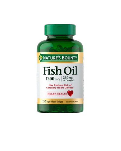 Nature's Bounty Fish Oil Omega 3 1200 Mg 200 Softgels