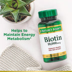 Nature's Bounty Biotin 10000 mcg Ultra Strength - 120 Softgels