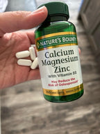 Nature's Bounty Calcium Magnesium Zinc with Vitamin D3 _ 100 Capsules