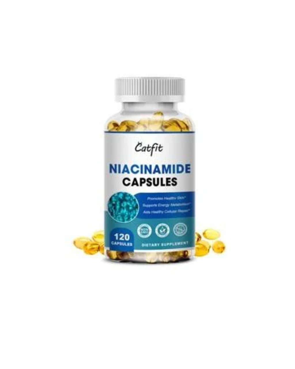Catfit Niacinamide 500mg - 120 Capsules
