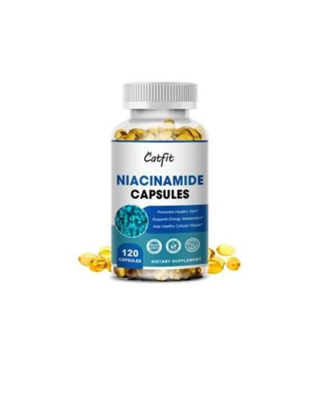 Catfit Niacinamide 500mg - 120 Capsules