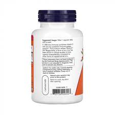 NOW Foods C-1000 & Zinc Immune - 180 Veg Capsules