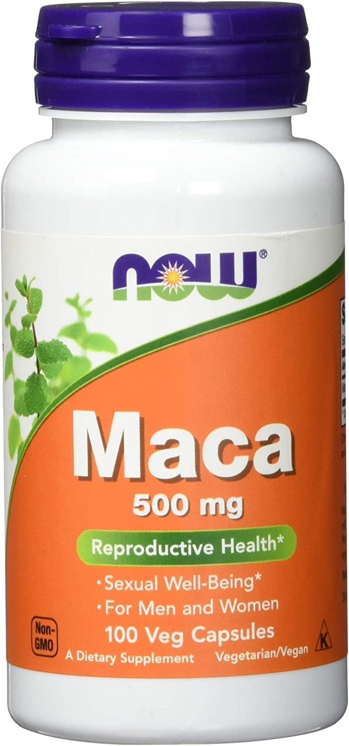 NOW Foods Maca 500 mg  _ 250 Veg Capsules