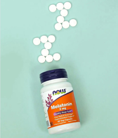 NOW Foods Melatonin 3 mg, 180 Veg Capsules