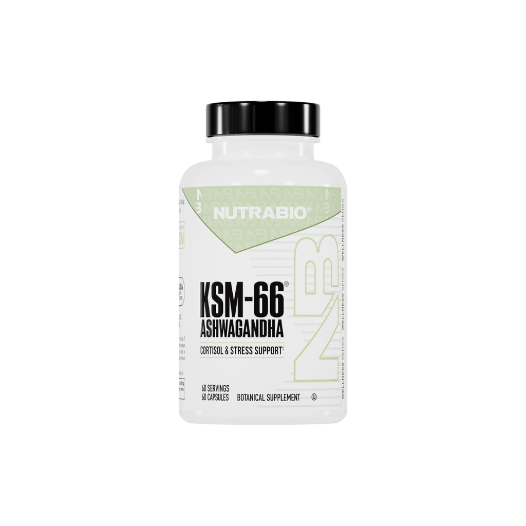 NutraBio KSM-66® Ashwagandha 600mg 90 Capsules