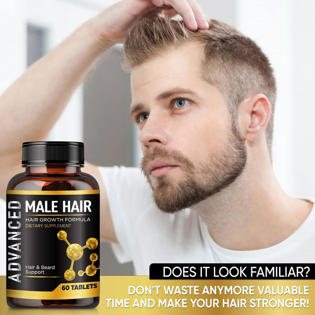 NutraPro Male Hair Growth Formula with Biotin 5000mcg