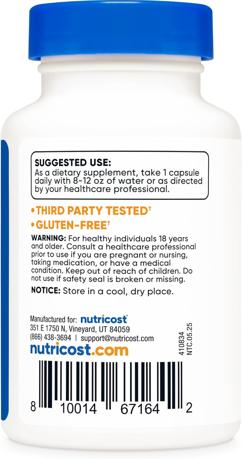 Nutricost CoQ10 100 mg, 120 Capsules