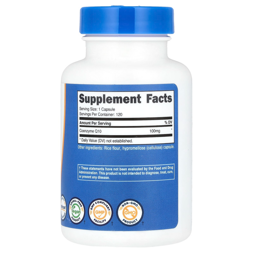 Nutricost CoQ10 100 mg, 120 Capsules