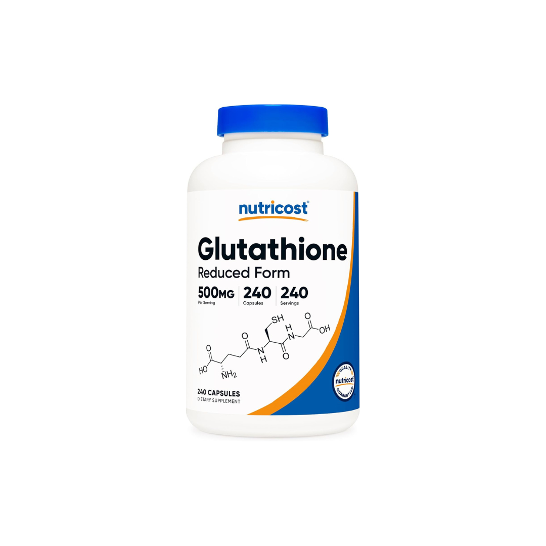 Nutricost Glutathione 500 mg, 240 Capsules