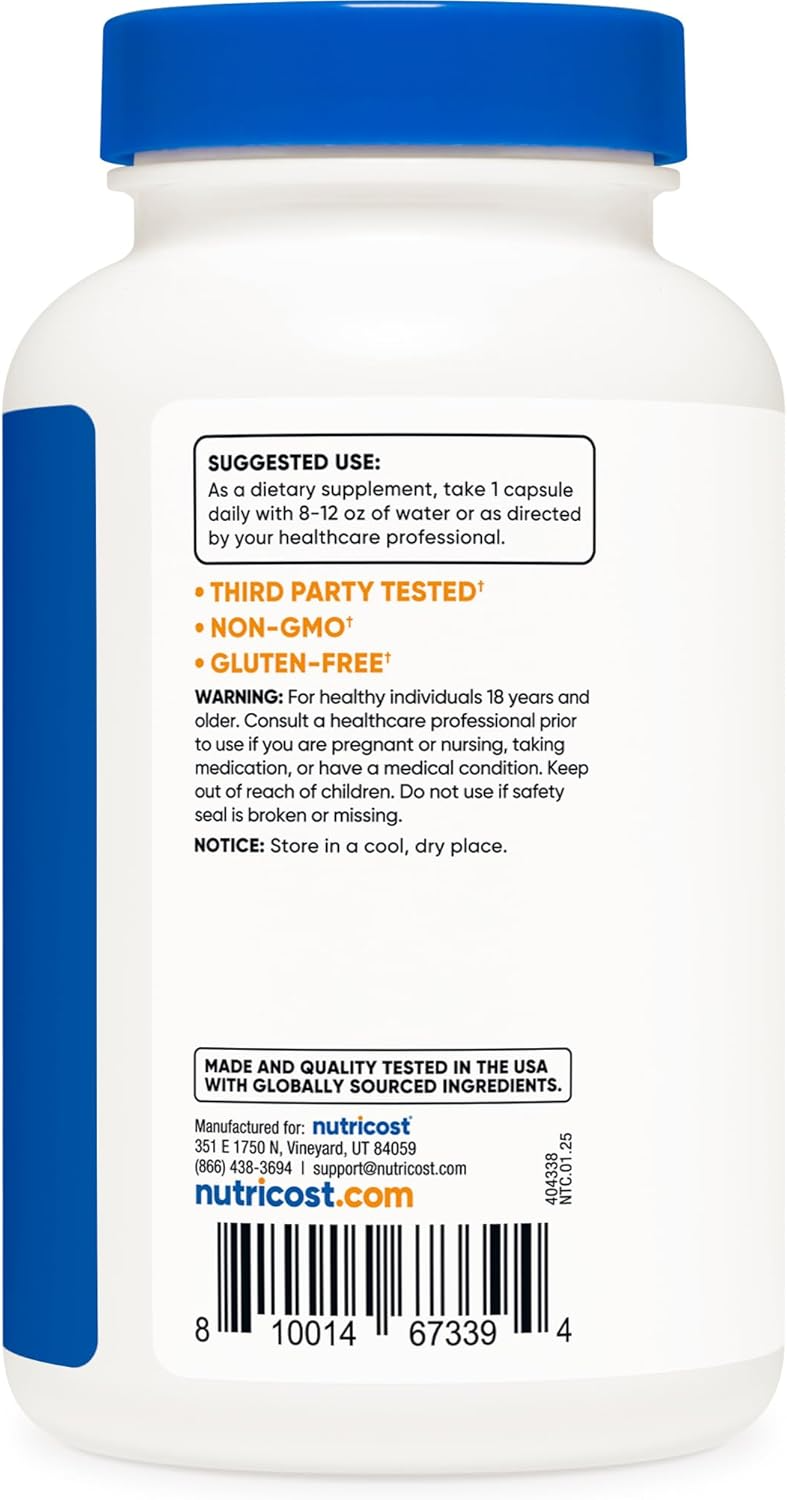 Nutricost Grape Seed Extract 28,000mg, 240 Capsule