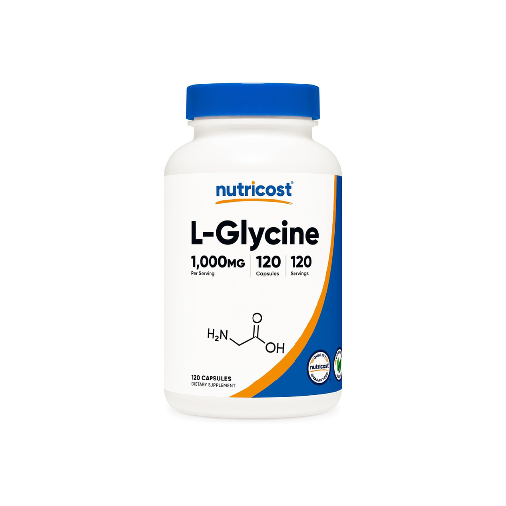 Nutricost L-Glycine 1000mg 120 Capsules