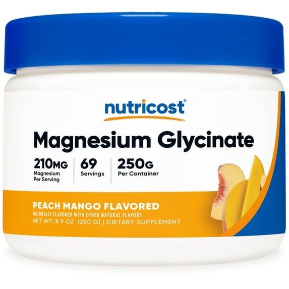 Nutricost Magnesium Bisglycinate Powder _250g