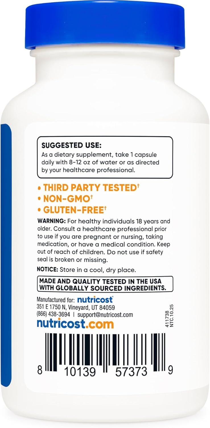 Nutricost Milk Thistle 300 mg, 120 Capsules