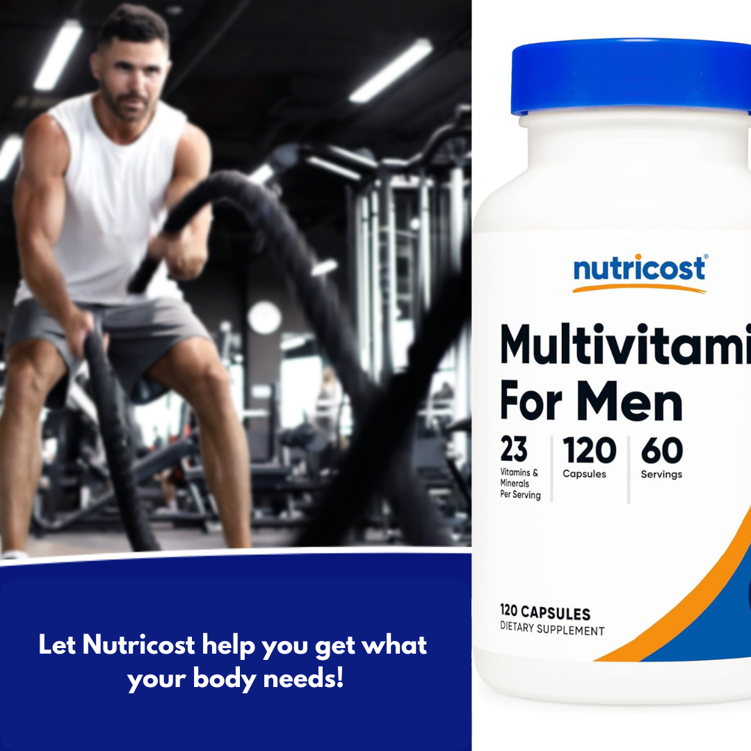 Nutricost Multivitamin for Men, 120 Capsules