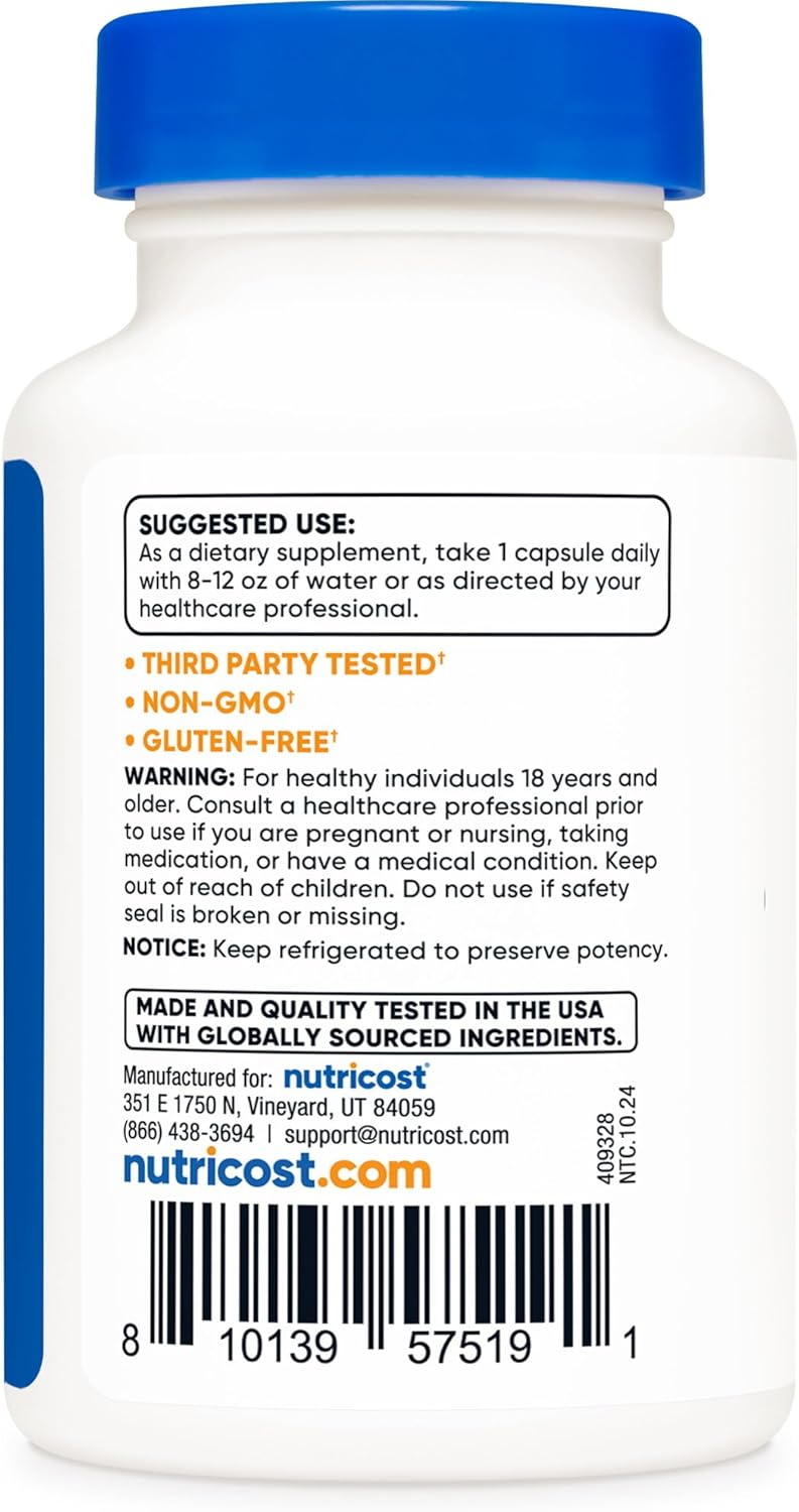 Nutricost Probiotic Complex >40 Billion CFU, 60 Capsules