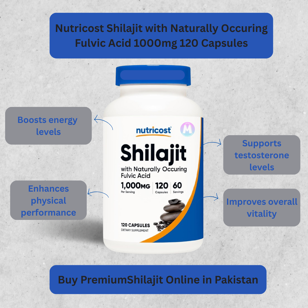 Nutricost Shilajit 1000mg 120 Capsules