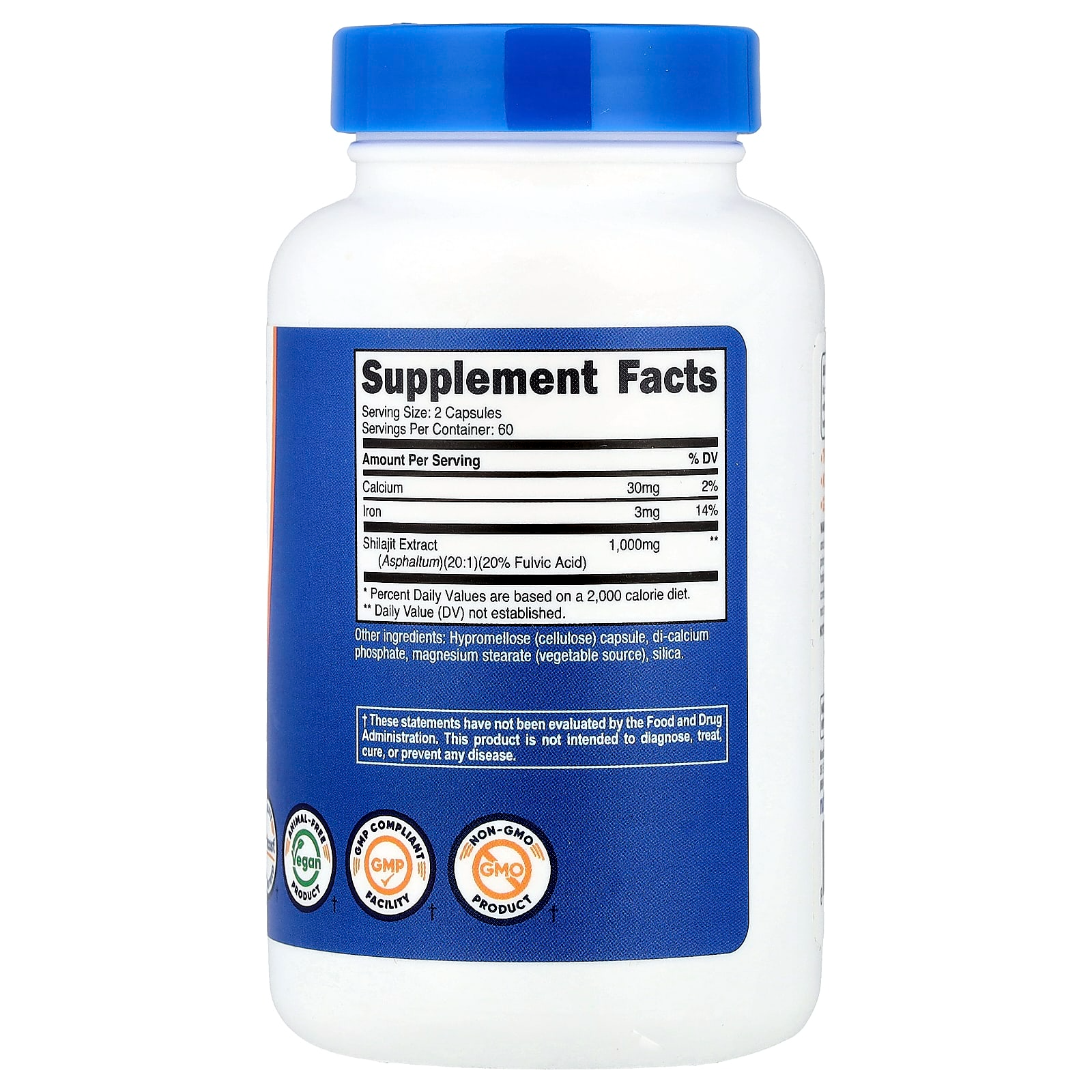 Nutricost Shilajit 1000mg 120 Capsules