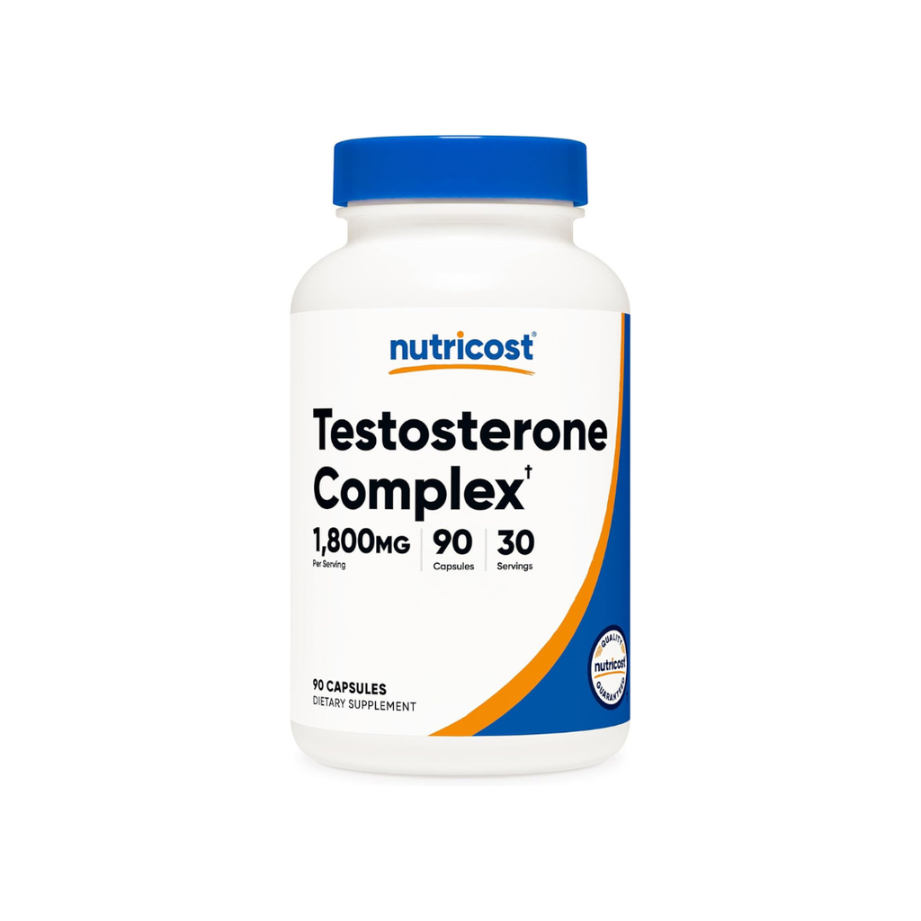 Nutricost Testosterone Support Complex 1800mg Per Serving - 90 Capsules