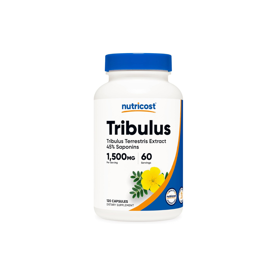 Nutricost Tribulus 120 Capsules (750 mg per Capsule)