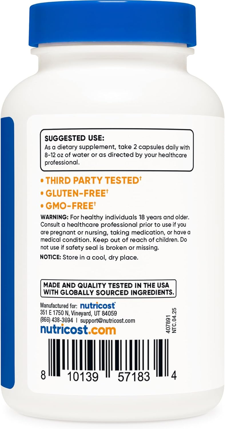 Nutricost Triple Magnesium Complex 300mg, 120 Capsules