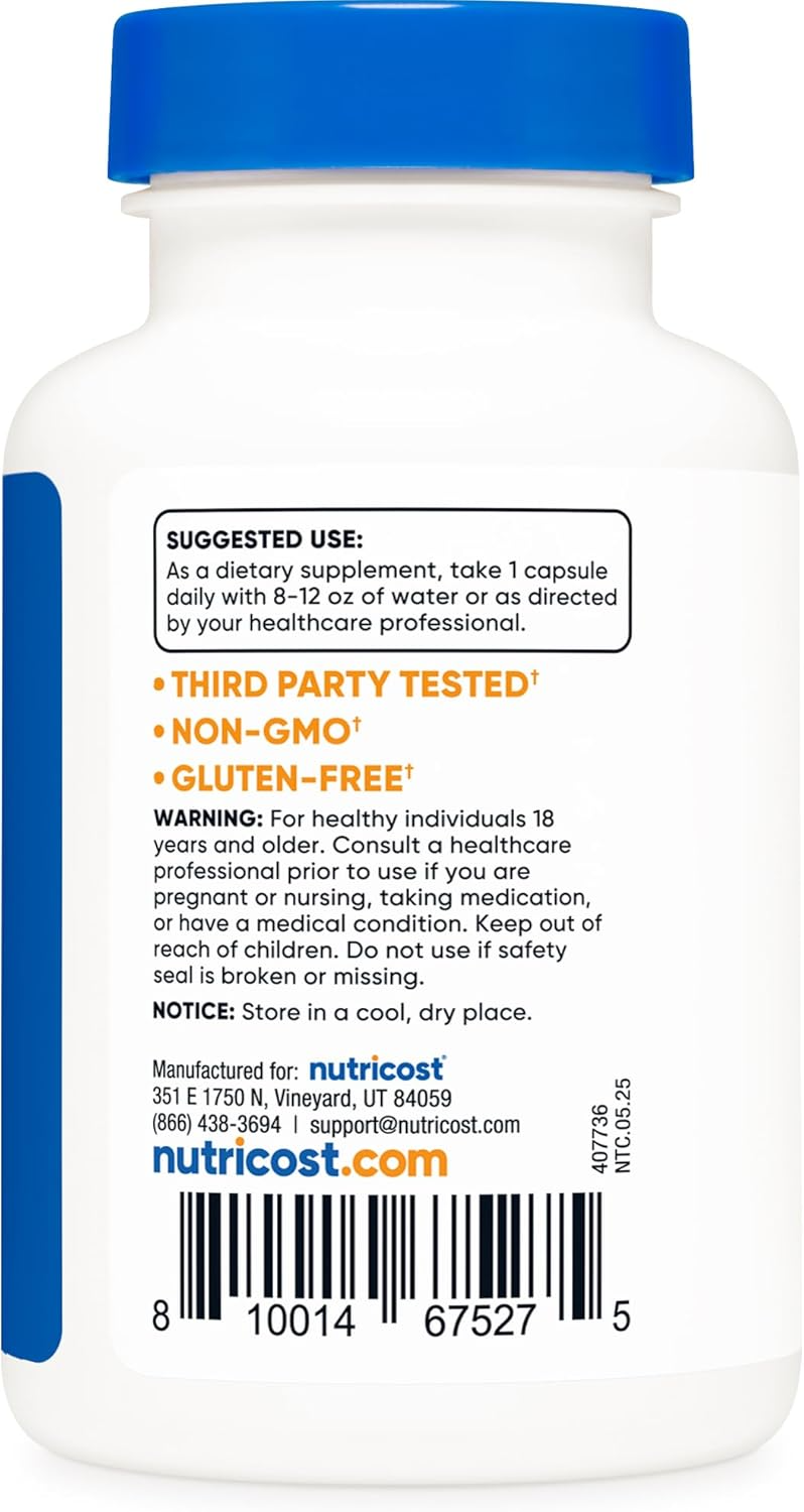 Nutricost TUDCA 250 mg 60 Capsules