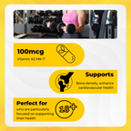 Nutricost Vitamin K2 MK-7 100 mcg, 240 Softgels