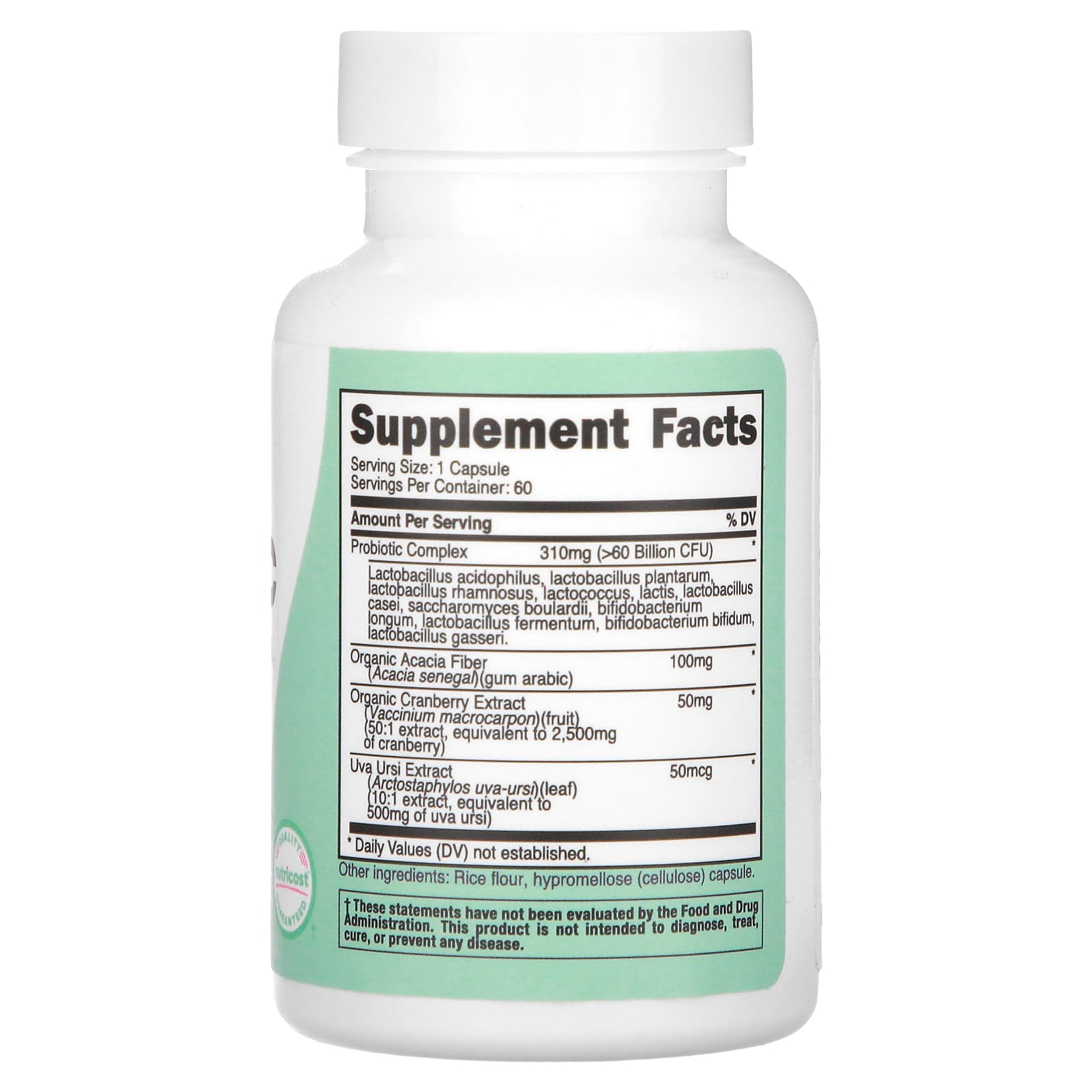 Nutricost Probiotic for Women 60 Billion CFU, 60 Capsules